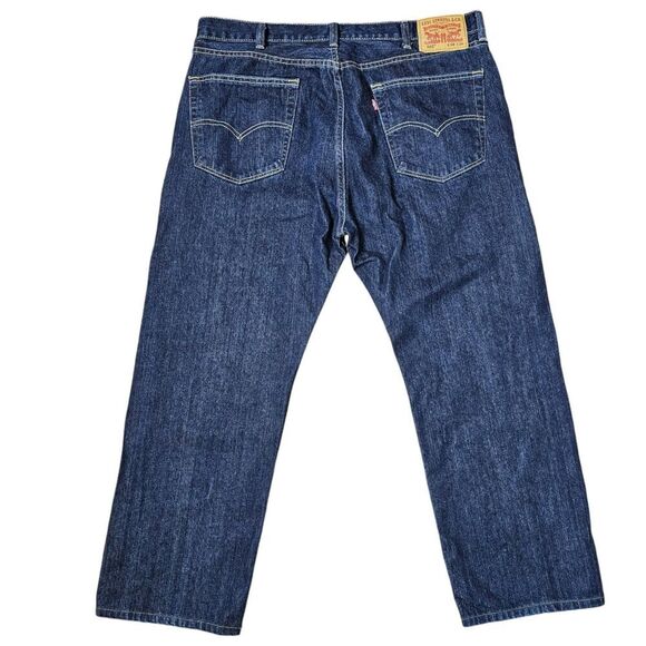 Unbranded Other - Levi Strauss & Co 505 Dark Wash Mid Rise Straight Men's Jeans Size 38 X 30